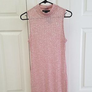 American dream women dress size M Pink and white.